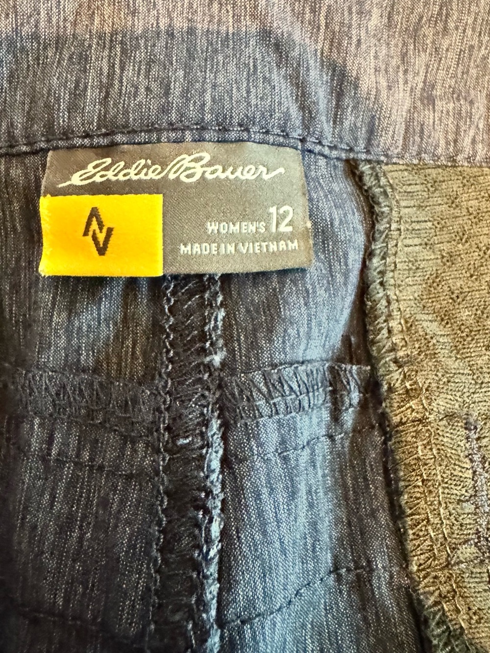 Eddie Bauer Dark Blue Cargo Capris - Picture 3 of 5